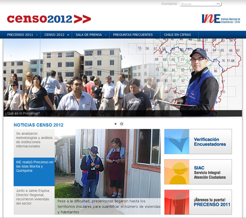 RFASoft_Portal Censo 2012. Instituto Nacional de Estadísticas